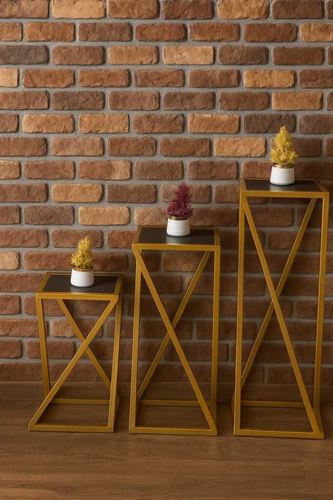 Geometric Side Tables
