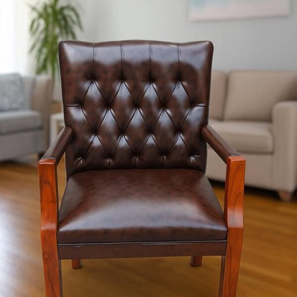 Leather Accent Chair
