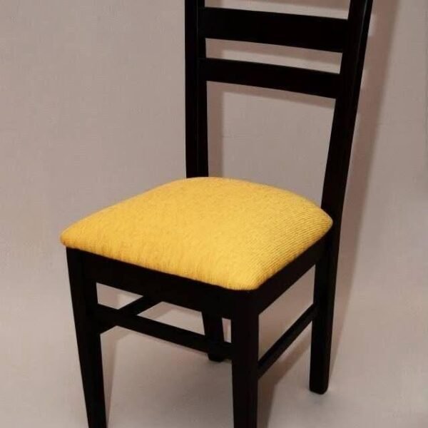 Modern Yellow Cushion Dining Chair